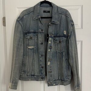 ABLE Light Blue Washed Denim Jacket - the Merly Jacket